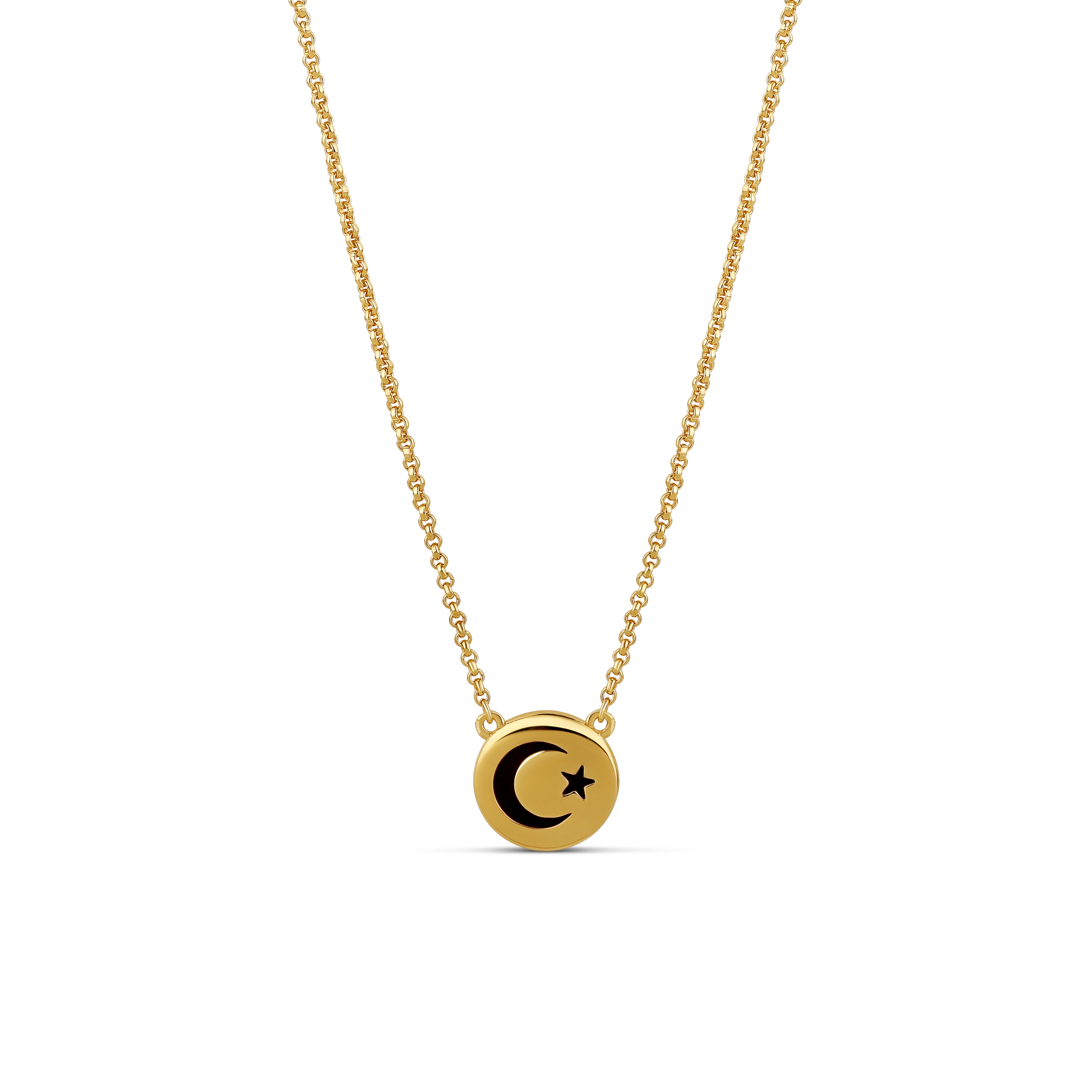 CRESCENT MOON PENDANT